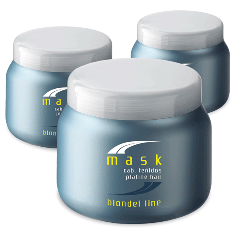 ماسک ضد زردی مو 500ml) Platine Hair Mask)